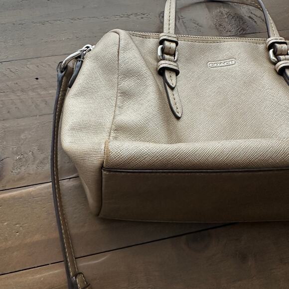 Coach Peyton Mini Metallic Crossbody Purse - Picture 5 of 9